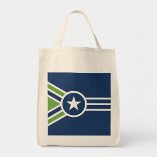 Flagge von Jackson, Tennessee Tragetasche