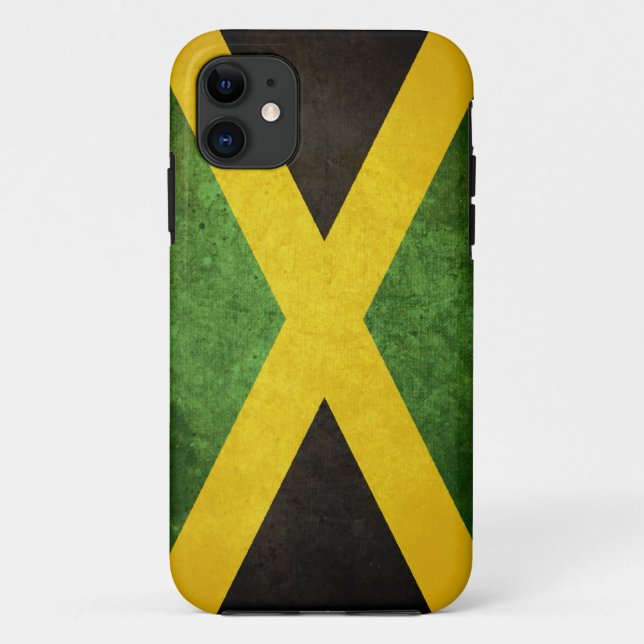 Flagge von Jamaika Case-Mate iPhone Hülle (Rückseite)