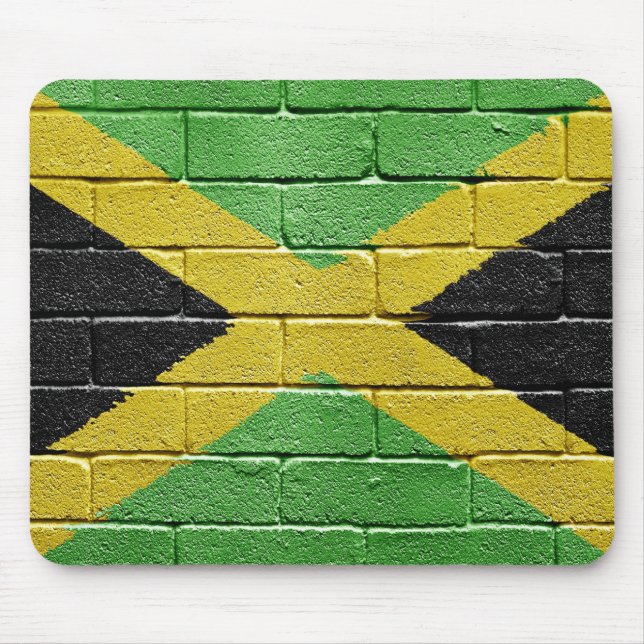 Flagge von Jamaika Mousepad (Vorne)