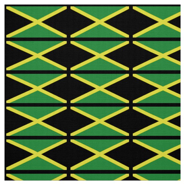Flagge von Jamaika Stoff (Muster)