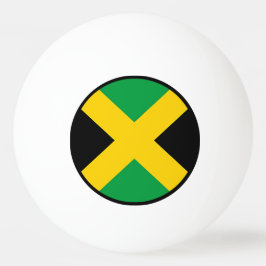 Flagge von Jamaika Tischtennisball