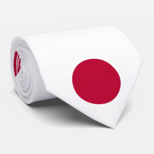 Flagge von Japan oder von Hinomaru Krawatte