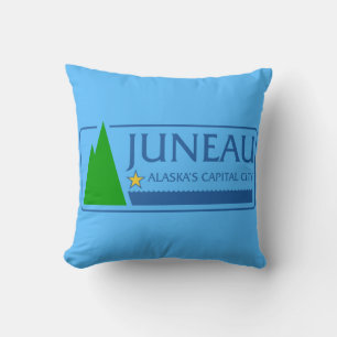 Flagge von Juneau, Alaska-Keuschkissen Kissen