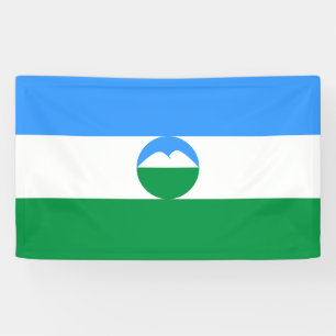 Flagge von Kabardino-Balkarien Banner