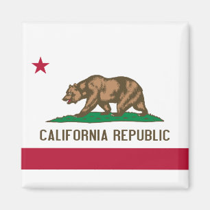 Flagge von Kalifornien Magnet