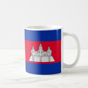 Flagge von Kambodscha Kaffeetasse
