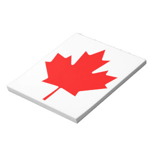 Flagge von Kanada Notizblock