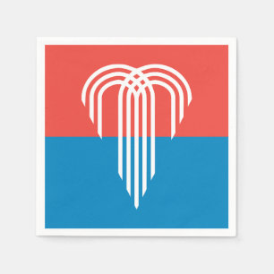Flagge von Kansas City (Missouri) Serviette