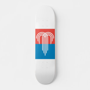 Flagge von Kansas City, Missouri Skateboard