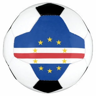 Flagge von Kap Verde Fußball