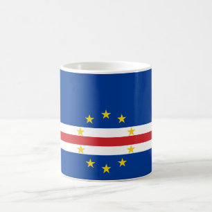 Flagge von Kap Verde Kaffeetasse