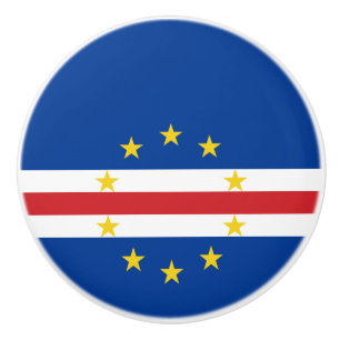 Flagge von Kap Verde Keramikknauf