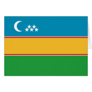 Flagge von Karakalpakstan