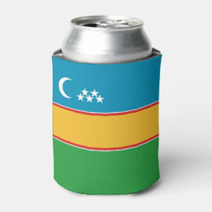 Flagge von Karakalpakstan Dosenkühler