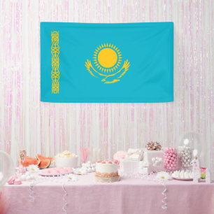 Flagge von Kasachstan Banner