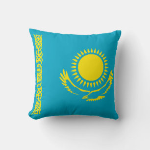 Flagge von Kasachstan Kissen
