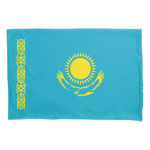 Flagge von Kasachstan Kissenbezug