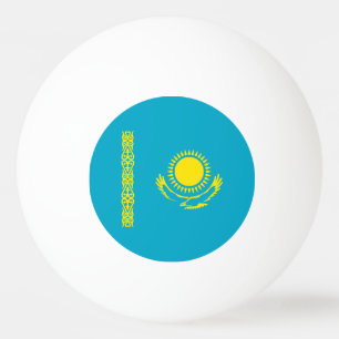 Flagge von Kasachstan Tischtennisball