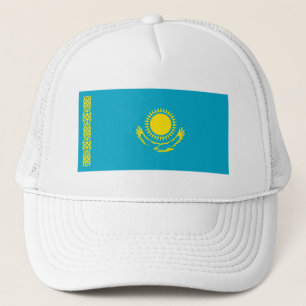 Flagge von Kasachstan Truckerkappe