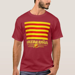 Flagge von Katalanien (Katalonien) T-Shirt