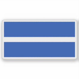 Flagge von Keila, Estland Aufkleber