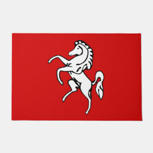 Flagge von Kent (Weißes Pferd) (Landkreis von Engl Fußmatte