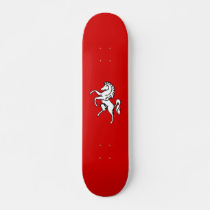 Flagge von Kent (Weißes Pferd) (Landkreis von Engl Skateboard