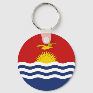 Flagge von Kiribati Schlüsselanhänger