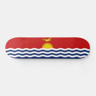 Flagge von Kiribati Skateboard