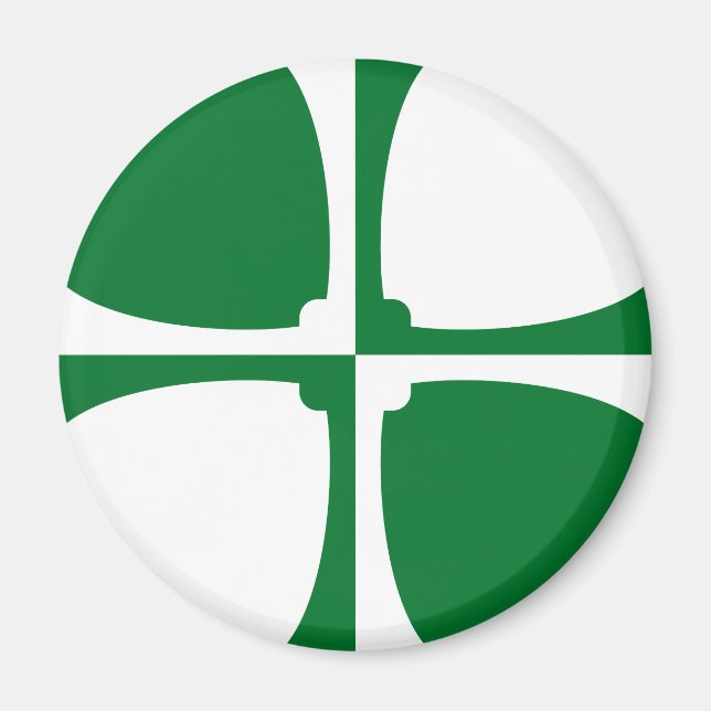 Flagge von Kirkcudbrightshire Magnet (Vorne)