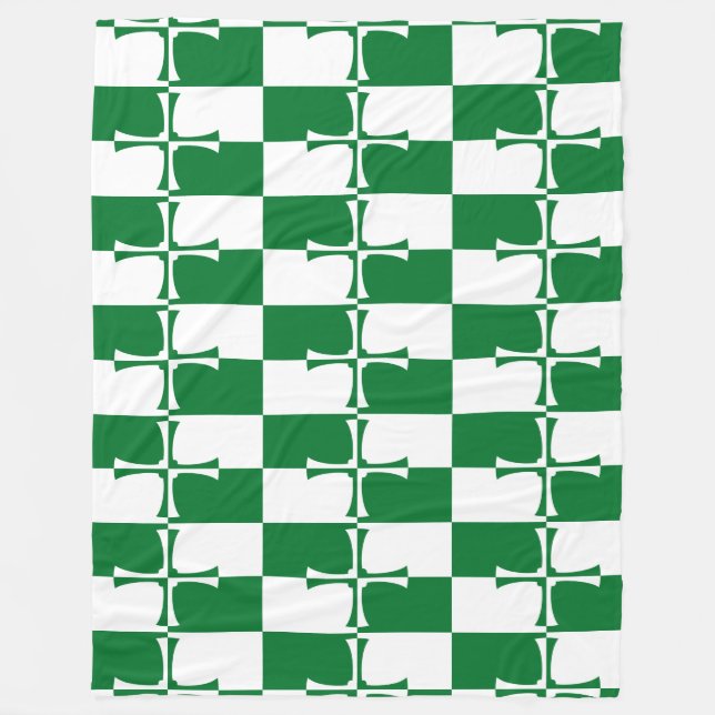 Flagge von Kirkcudbritshire Fleece Blanket (Vorderseite)