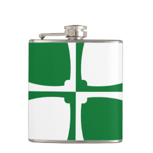 Flagge von Kirkcudlightshire Hip Flask Flachmann