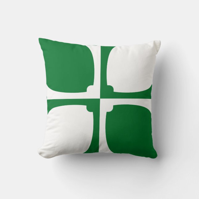 Flagge von Kirkcudlightshire Throw Kissen (Vorderseite)