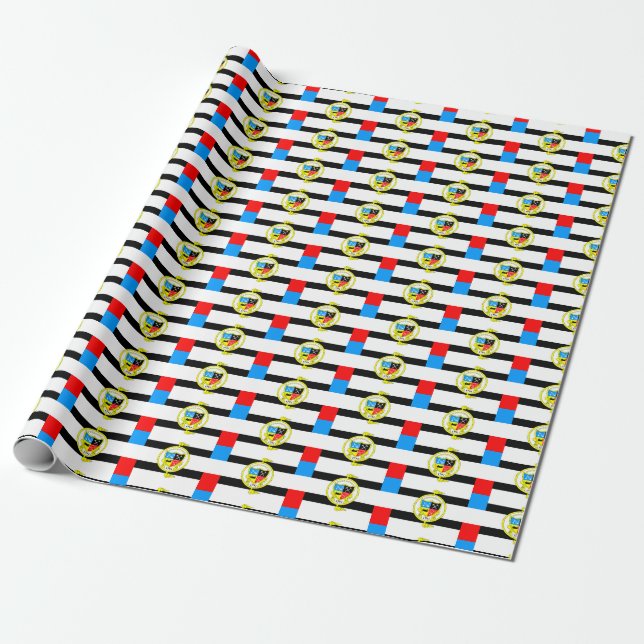 Flagge von Knoxville, Tennessee Geschenkpapier (Ungerollt)