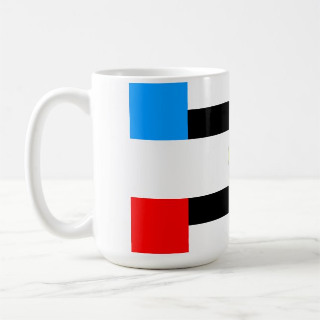 Flagge von Knoxville, Tennessee Kaffeetasse (Links)