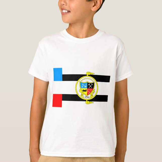 Flagge von Knoxville, Tennessee T-Shirt (Vorderseite)