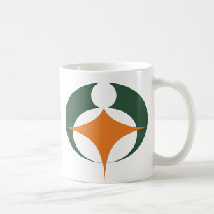 Flagge von Koga, Shiga, Japan Kaffeetasse