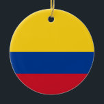 Flagge von Kolumbien- - Banderade Kolumbien Keramik Ornament<br><div class="desc">Flagge von Kolumbien- - Banderade Kolumbien
bandera,  bandera Kolumbien,  bandera De Kolumbien,  banderas,  grundlegend,  Bogota,  Cartagena,  Kolumbien,  kolumbianische,  kolumbianische Flagge,  Flagge,  Flagge Kolumbien,  Flagge von Kolumbien,  Flaggen,  Andenken,  t,  das t der Frauen</div>