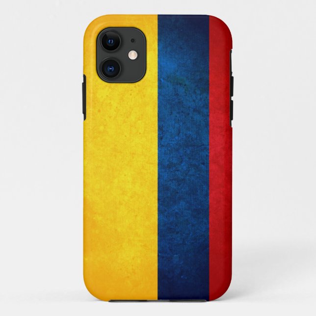 Flagge von Kolumbien Case-Mate iPhone Hülle (Rückseite)