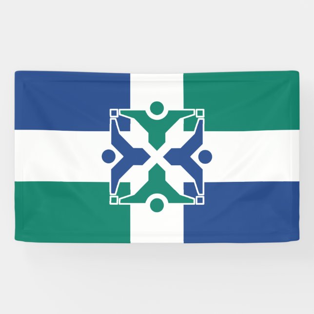 Flagge von Kolumbien (Missouri) Banner (Horizontal)