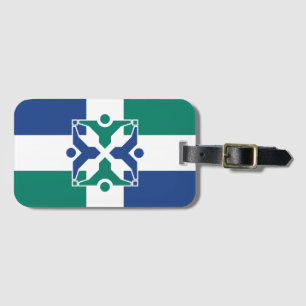 Flagge von Kolumbien, Missouri Gepäckanhänger