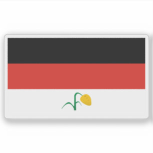 Flagge von Kunama, Eritrea und Äthiopien Aufkleber