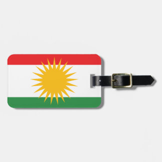 Flagge von Kurdistan (Alay Kurdistan oder Alaya Gepäckanhänger