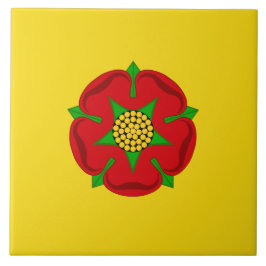 Flagge von Lancashire Fliese