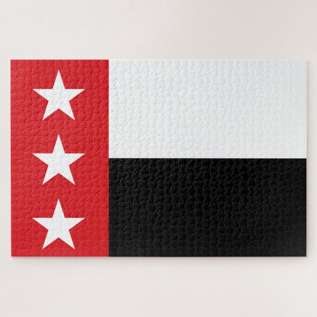 Flagge von Laredo (Texas) (Horizontal)