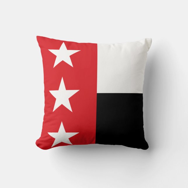 Flagge von Laredo (Texas) Kissen (Vorderseite)