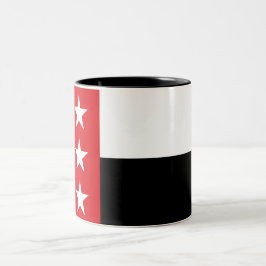 Flagge von Laredo (Texas) Zweifarbige Tasse