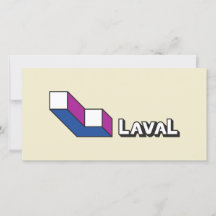 Flagge von Laval (Quebec, Kanada)