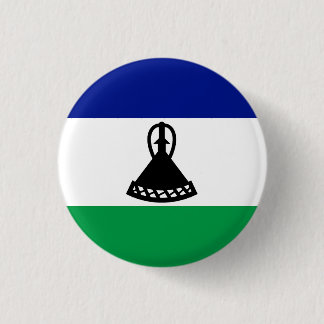 Flagge von Lesotho Button