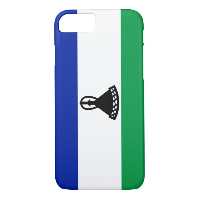 Flagge von Lesotho Case-Mate iPhone Hülle (Rückseite)